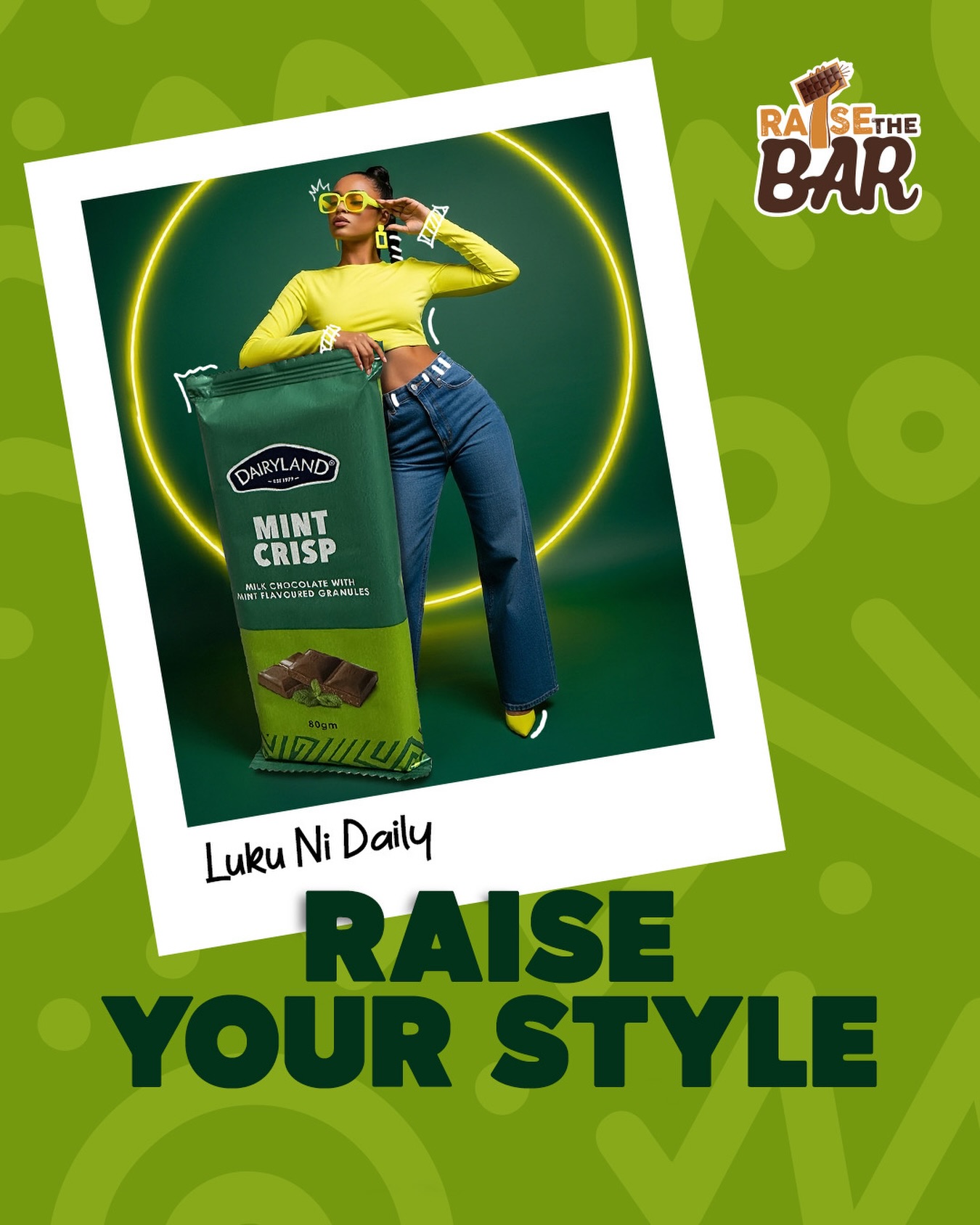 Daily luku ni clean, luku ni safi, tunakucheki na tunasema our bars celebrate your style and consistency. Match that standard with a bar that delivers.

#RaiseTheBar