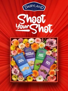 Valentine’s is here and we’ve brought the cheat code.
Shoot your shot with our chocolates. Let them do the talking,and yes…we have fun plans coming. Maybe even a concert with your favourites.

#Shootyourshot #DairylandKe