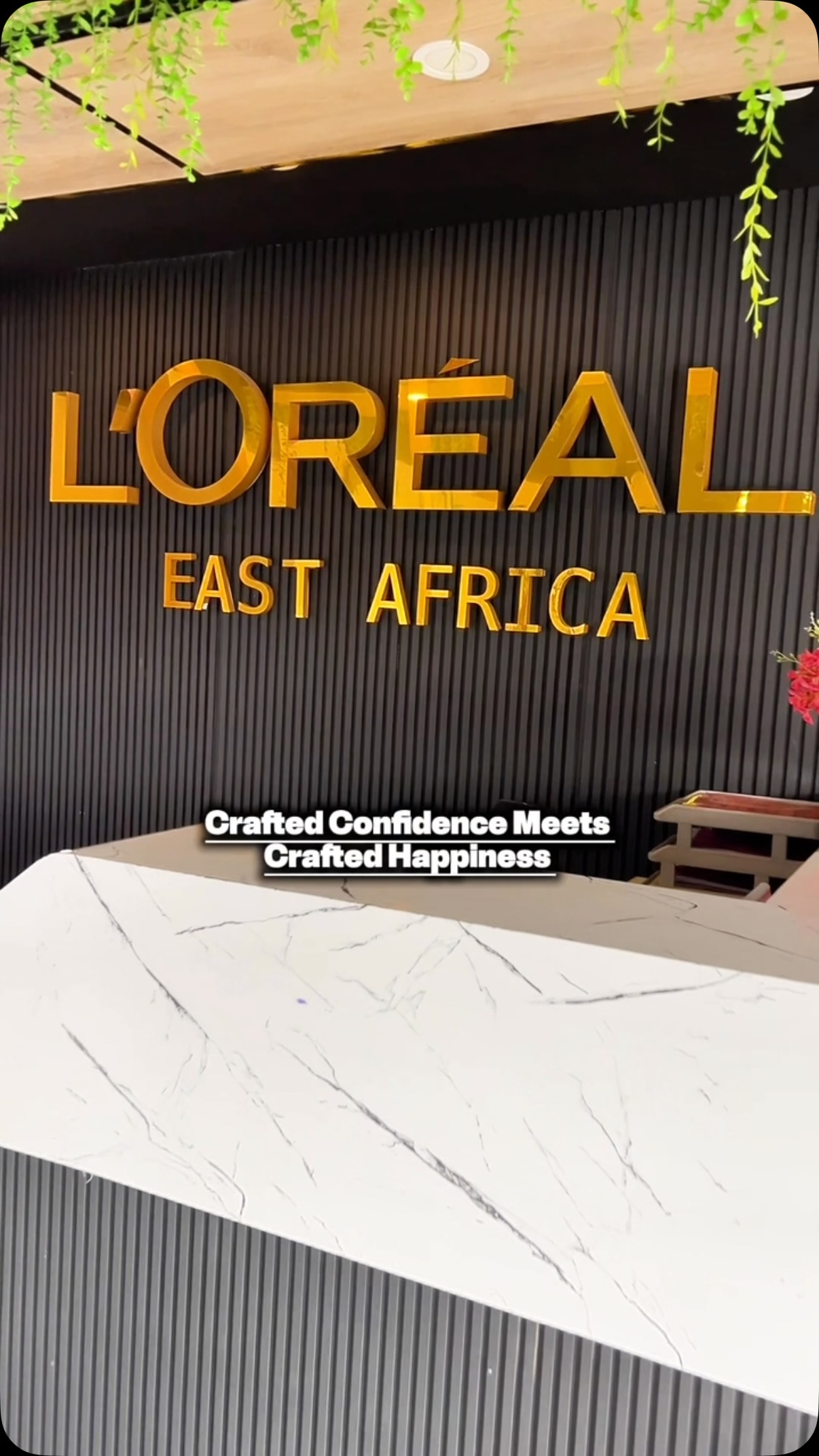 We pulled up to L’Oréal and somehow left having met the ONE OF ONES at @niceandlovely_ea 

Office storm? More like office takeover. Good vibes, good people, and a little bit of beautiful blackish chaos because why not?

#OneOfOne #dairylandke #craftedhappiness